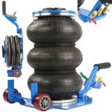 Cric pneumatic 3.5 Tone profesional cu perna de aer pentru vulcanizare 14-40cm (M80130R-2)