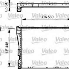 Radiator, racire motor BMW Seria 3 (E46) (1998 - 2005) VALEO 734276