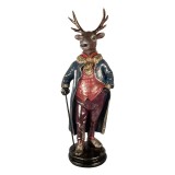 Cumpara ieftin Figurina Ren polirasina multicolora 25x18x66 cm
