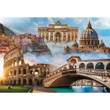 Puzzle 1500 piese - Locuri favorite din Italia | Trefl