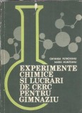 Experimente chimice si lucrari de cerc pentru gimnaziu - Ortansa Petrovanu