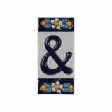 Simbol &amp;, Flamenco, Multicolor, Ceramica, 7.5X3.5 cm, Hand made, Oem