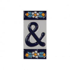 Simbol &amp;, Flamenco, Multicolor, Ceramica, 7.5X3.5 cm, Hand made