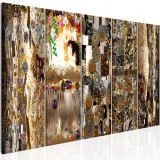 Cumpara ieftin Tablou - Mom with Child (5 Parts) Narrow 200x80 cm