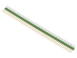 Conector Pini 50 &icirc;n unghi 90&deg; AMPMODU MOD II Tată, TE Connectivity