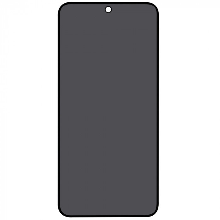 Folie sticla protectie ecran Privacy Full Glue margini negre pentru Samsung Galaxy A55 5G