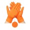 Manusi din nitril orange, 100 bucati, marime L, TOOLHUB