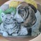 LICHIDARE ! Farfurie decorativa vintage, portelan Kaiser -