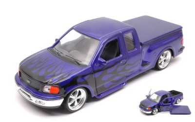 Macheta FORD F-150 FLARESIDE SUPERCAB PICK UP - 1999 - Welly scara 1:24 foto