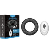 Inel vibrator pentru penis ARMONY Lord&rsquo;s Love Ring, control prin telecomanda, 10 functii de vibratie, rezistent la apa, negru