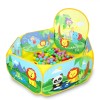 Tarc Joaca Copii MCT, Cos Baschet + 25 Bile Colorate, Multicolor, Interior/Exterior, Sigur, Usor de Montat