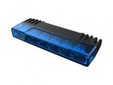 Stroboscop Auto 6 LED Albastru, Tip Politie/SRI, 10-33V, 10W, 90mm, 19 Moduri Flash