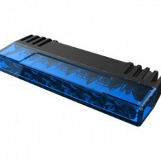 Stroboscop profesional 6 LED-uri NR6 Albastru Grila Politie SRI