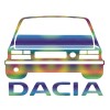 Sticker Auto , zDacia 3, , Autocolant Personalizat Rezistent