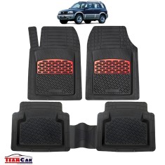 Suzuki Grand Vitara 1 Covorase Auto TeamCar&reg; Tip Tăviță Compatibile (1998&ndash;2005) - Suv Red