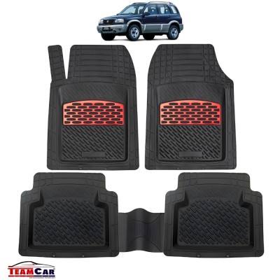 Suzuki Grand Vitara 1 Covorase Auto TeamCar&amp;reg; Tip Tăviță Compatibile (1998&amp;ndash;2005) - Suv Red foto