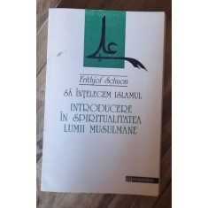Sa intelegem Islamul , Introducere in spiritualitatea lumii musulmane , Frithjof Schuon