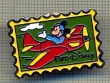 Y 1035 INSIGNA -,,EURO DISNEY&quot; -AVION -MICKEY MOUSE -1992 -PENTRU COLECTIONARI