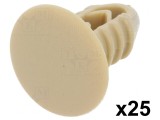 Clipsuri tapițerie 25buc Alfa Romeo/Fiat/Lancia 19mm