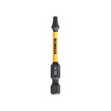 Set 5 biti pentru insurubare de impact, DeWalt Flextorq DT7394T-QZ, profil Torx, T15, 57 mm