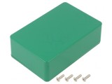 Carcasă Universală Aluminiu Verde 1590B3GR 77x116x38mm