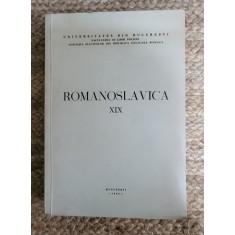 Romanoslavica XIX - M. Movicov - Tiraj: 535 Exemplare