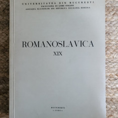 Romanoslavica XIX - M. Movicov - Tiraj: 535 Exemplare