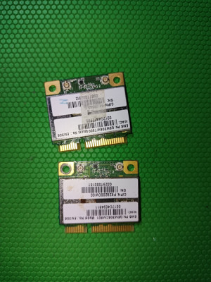 Placa de rețea wlan mini PCIe half EM306 802.11b/g/n foto