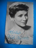 HOPCT 1578 RUTH LEUWERIK -GERMANIA -ACTORI/ARTISTI-AUTOGRAF-CIRCULATA