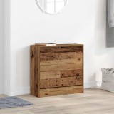 vidaXL Dulap pentru &Icirc;ncălțăminte cu ușă Lemn Vechi 60 x 21 x 57 cm