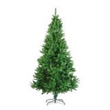 Brad artificial, verde &icirc;nchis, PVC, 210 cm
