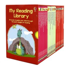 My Reading Library - x50 book boxed set - Usborne book (4+) foto