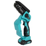 Fierastrau cu lant pe acumulator 18V 2Ah, lama 110 mm, Detoolz DZ-SE147