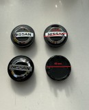 capacele janta NISSAN 53/48 mm NEGRU