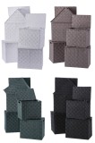 Cumpara ieftin Set 20 cutii depozitare 28 x 18 x 25,5, 30 x 20 x 26,5, 32 x 22 x 27,5, 34 x 24 x 28,5, 36 x 26,5 x 30 cm