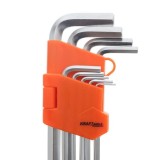 Set chei imbus hexagonal, 1.5 - 10 mm, 9 elemente, Kraft