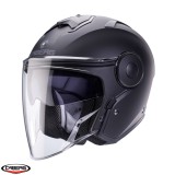 Casca open face pentru scuter - motocicleta (jet) Caberg model Soho SV 17 negru mat Negru mat XXL (63/64cm)
