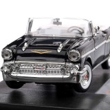 Cumpara ieftin Macheta 1957 Chevrolet Bel Air convertible, black 1/32 Signature Model
