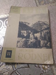 F Muntii Noștri Rodeni harta 60x40cm foto