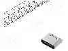 Conector USB C, versiune {{Versiune}}, verticala, GCT - USB4130-GF-C