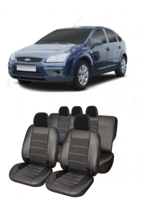 Set Huse scaune piele alcantara FORD Focus 2 (2004-2011) foto