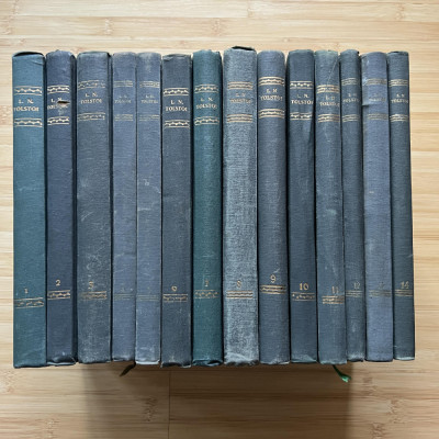 L. N. TOLSTOI - OPERE - IN 14 VOLUME foto