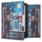 Husa pentru Tolino Vision 4 / Vision 3 / Vision 2 / Vision 1, Piele ecologica, Multicolor, kwmobile, 28119.49