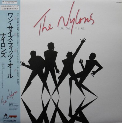 Vinil LP &amp;quot;Japan Press&amp;quot; The Nylons &amp;ndash; One Size Fits All (NM) foto