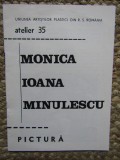 CATALOG EXPOZITIE MONICA IOANA MINULESCU PICTURA
