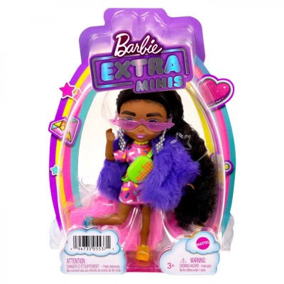 Barbie Papusa Barbie Extra Mini Bruneta foto