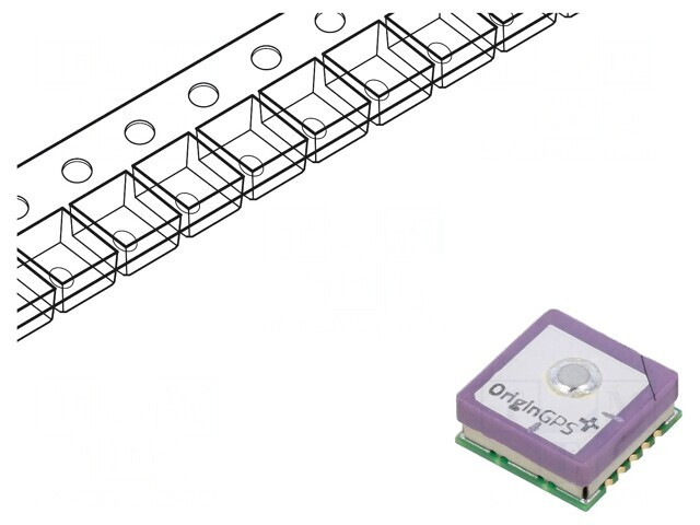 Modul GNSS &plusmn;2,5m NMEA MediaTek I2C UART ORG1511-MK05