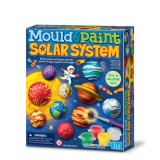 Joc modeleaza si picteaza sistemul solar, Mould &amp;#038; Paint Solar System, 4M