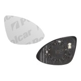 Geam oglinda Porsche Cayenne (92a), 04.2010-12.2014, partea Dreapta, culoare sticla crom, sticla convexa, cu incalzire,