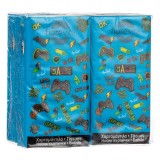 șervețele Nazale Fiorevita 3 Straturi, Model Gaming, Set 4 bucăți, Multicolor